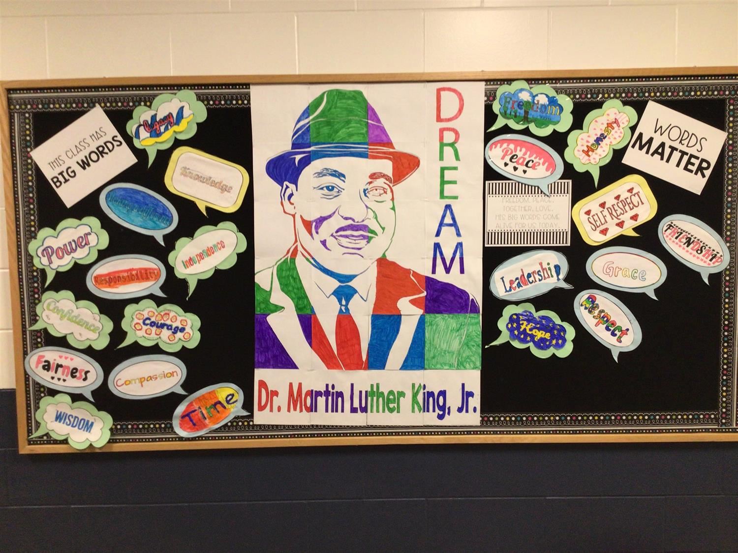MLK Bulletin Board
